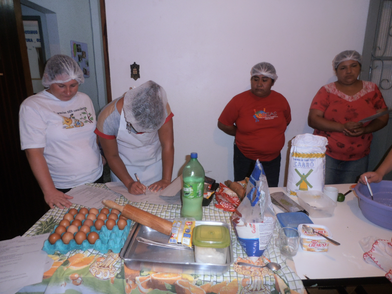 Oficina de produção de cucas foi sucesso